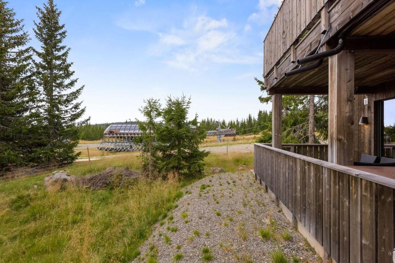 Modern Ski-In Out Apartment At Sjusjoen Kültér fotó