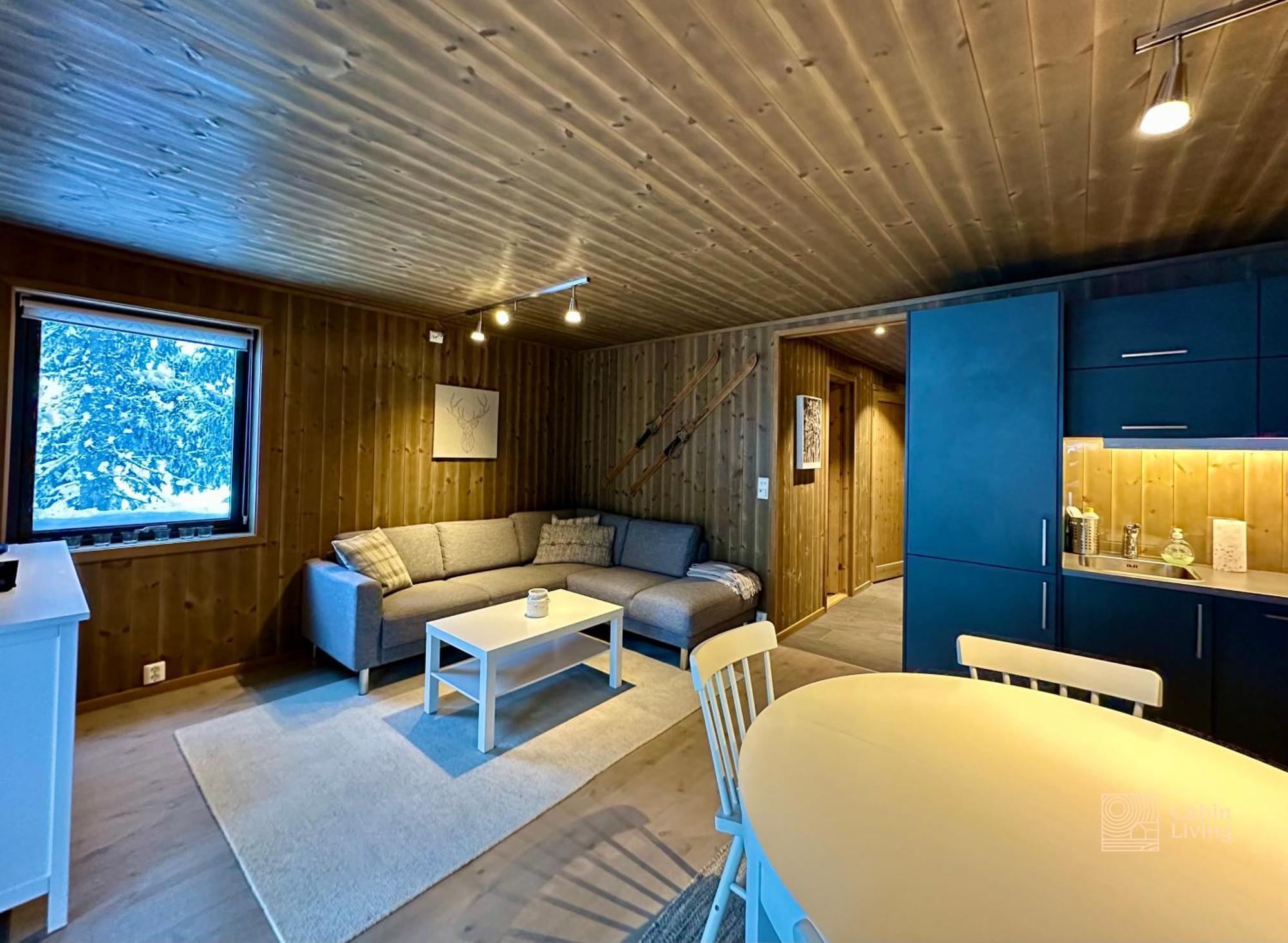 Modern Ski-In Out Apartment At Sjusjoen Kültér fotó