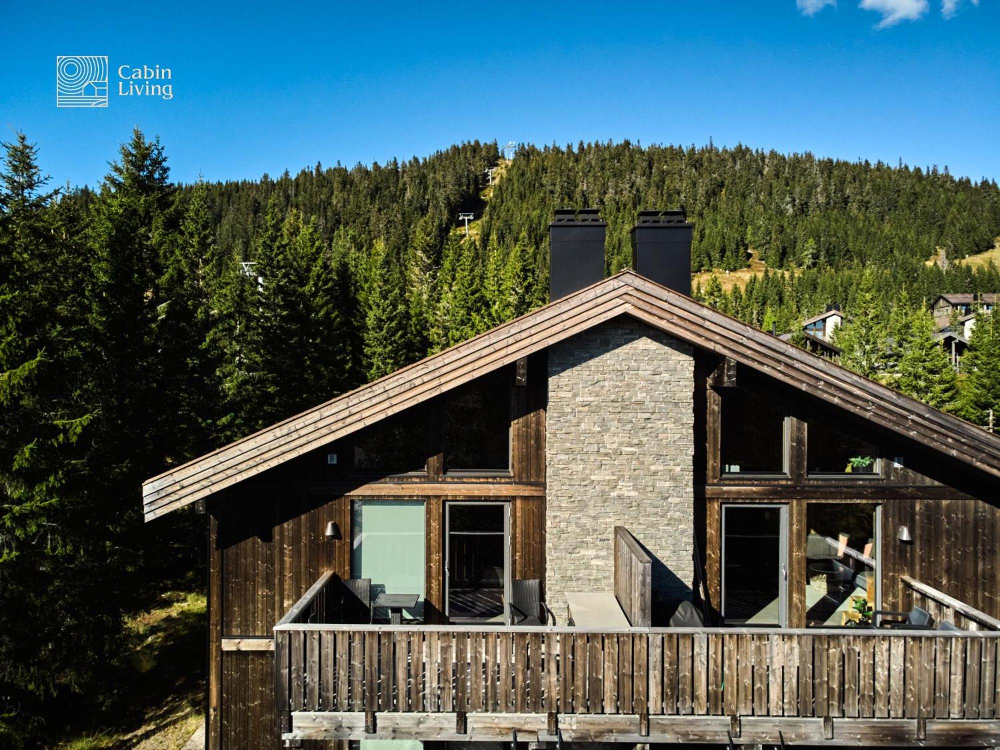 Modern Ski-In Out Apartment At Sjusjoen Kültér fotó